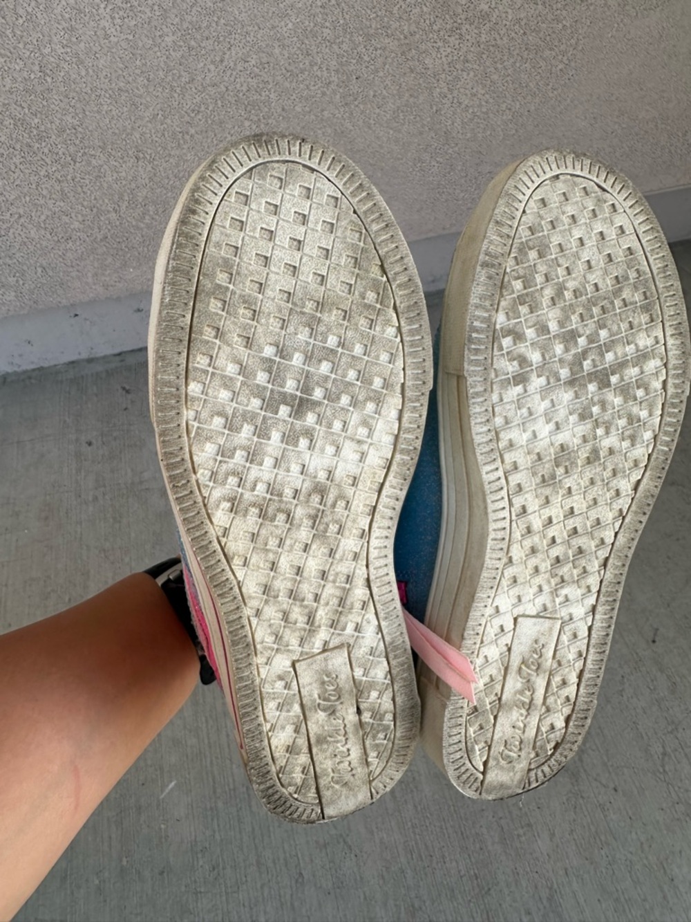 GUC Skechers Girls Twinkle Toes Heart Pop Light Up High-Top Sneakers size 3 - Picture 10 of 10